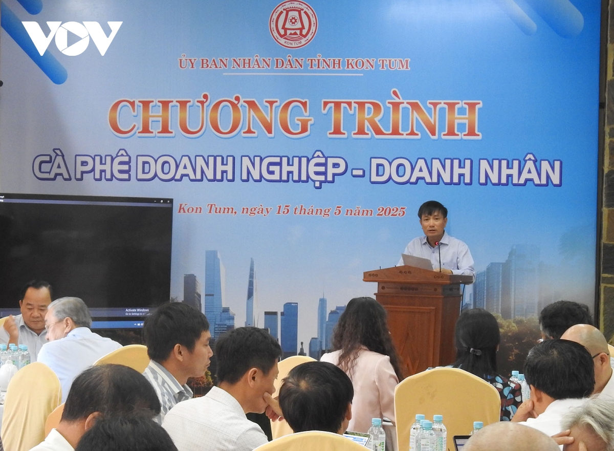 Kết nối doanh nghiệp Kon Tum và Thành phố Hồ Chí Minh qua cà phê doanh nhân